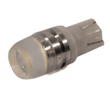 Світлодіодна лампа AllLight T10 1 діод LAS W2, 1x9, 5d 12V 1W з лінзою