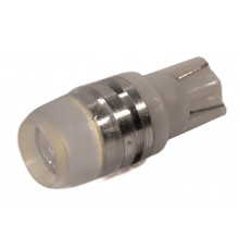 Світлодіодна лампа AllLight T10 1 діод LAS W2, 1x9, 5d 12V 1W з лінзою
