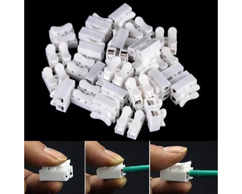 Конектори для проводів PW СН-2 клеми 0.2-2.5 мм² 26 шт Білий (C051299)