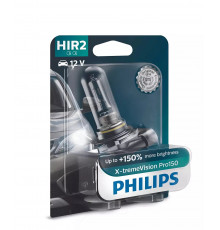 Автолампа PHILIPS 9012XVPB1 HIR2 55W 12V X-tremeVision Pro150 +150% B1