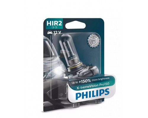 Автолампа PHILIPS 9012XVPB1 HIR2 55W 12V X-tremeVision Pro150 +150% B1 Автолампа PHILIPS 9012XVPB1 HIR2 55W 12V X-tremeVision Pro150 +150% B1