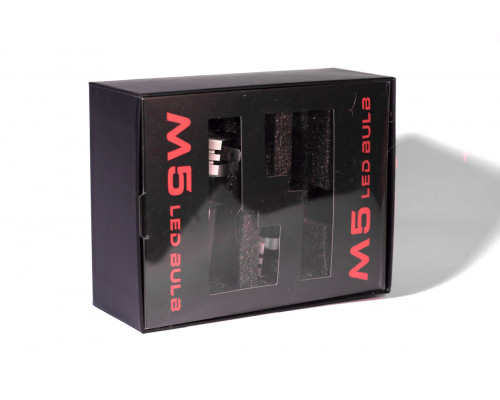 Комплект світлодіодних ламп HeadLight M5 НВ4 9006 12-24V 40W P22d chip 3570 6500K Комплект світлодіодних ламп HeadLight M5 НВ4 9006 12-24V 40W P22d chip 3570 6500K