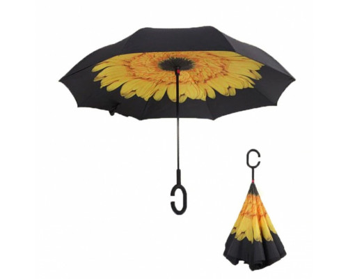 Розумна парасолька Up-Brella Жовта Квітка (2907-7783) Розумна парасолька Up-Brella Жовта Квітка (2907-7783)