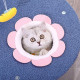 Когтеточка Hoopet 20T0230ML0043 ганчірка з іграшками 43.5*43.5*70 см для котів