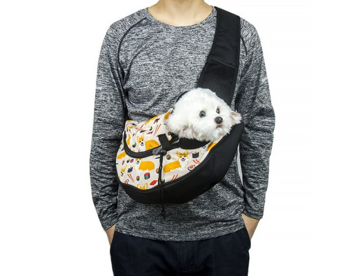 Слінг-перенесення для котів та собак No Brand SY-2022-1024-93 Beige Corgi dog S 13121-84005