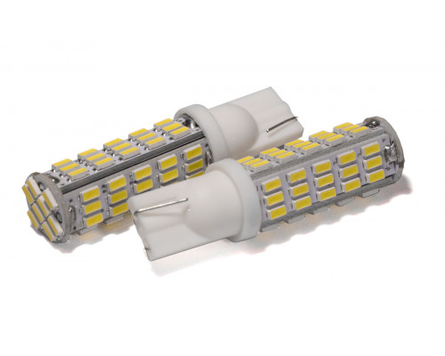 Світлодіодна лампа StarLight T10 68(60+8) діодів SMD 3020 12V 2W WHITE Світлодіодна лампа StarLight T10 68(60+8) діодів SMD 3020 12V 2W WHITE