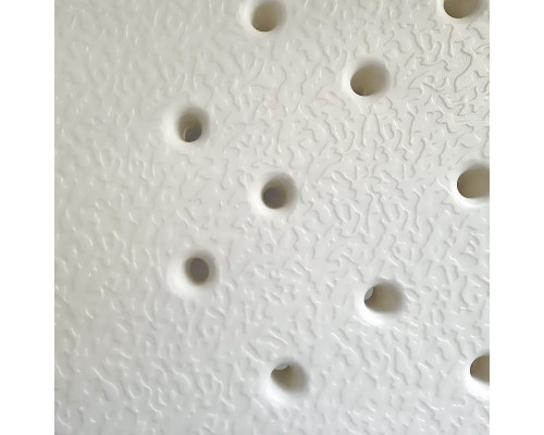 Стілець табурет для ванної та душу No Brand YK-34 51х30 см Білий (13043-86729)