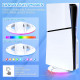 Вертикальна RGB-підставка Pega Sony PlayStation 5 Slim PS5 Slim Білий