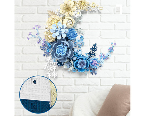 3D-конструктор JIE-STAR 9094 Moon Flower 590 деталей 13220-84639