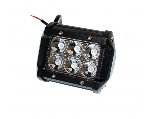 Світлодіодна фара AllLight C-18W 6chip OSRAM 3535 spot 9-30V нижнє кріплення Світлодіодна фара AllLight C-18W 6chip OSRAM 3535 spot 9-30V нижнє кріплення