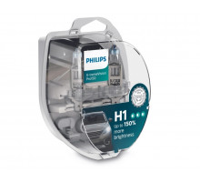 Автолампа PHILIPS 12258XVPS2 H1 55W 12V P14,5s X-treme Vision Pro +150%
