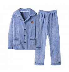 Комплект чоловічої піжами No Brand CK-218 Light Blue 2XL