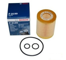 Фільтр масляний BOSCH 9199 OPEL/HONDA Astra/Corsa/Combo/Civic 00-07