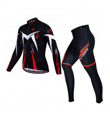 Велокостюм для чоловіків X-Tiger XM-CT-013 Trousers Red XXL