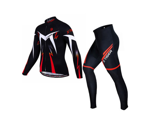 Велокостюм для чоловіків X-Tiger XM-CT-013 Trousers Red XXL Велокостюм для чоловіків X-Tiger XM-CT-013 Trousers Red XXL