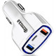 Автомобільний зарядний пристрій No Brand CWa 2USB Type-C PD35W QC 3.0 White (44050554)