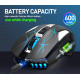 Мышь беспроводная с аккумулятором HXSJ T300 2.4 G Hz Black