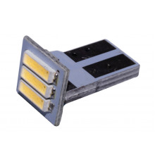 Світлодіодна лампа AllLight T10 3 діода 7014 W2,1x9,5d 12V (керамічний цоколь)