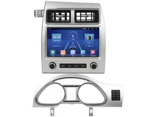 Штатна магнітола Lesko для Audi Q7 I (4L) 2005-2009 9" 6/128Gb 4G Wi-Fi GPS Top (12312-74313)