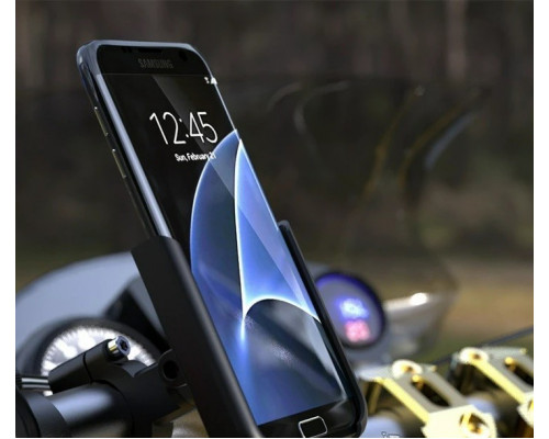 Велотримач для телефону Х3 Bicycle Gear Phone Holder Black (12050496) Велотримач для телефону Х3 Bicycle Gear Phone Holder Black (12050496)