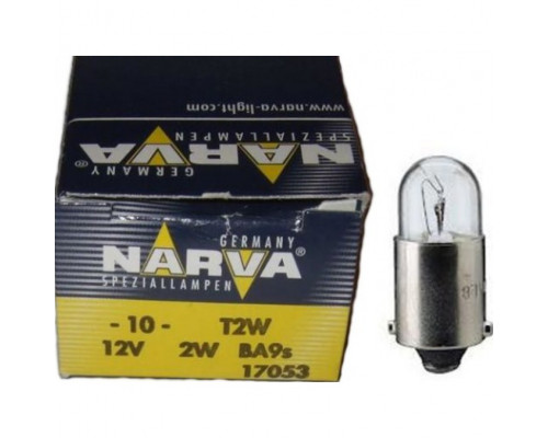 Автолампа ук. NARVA 17053 12V 2W BA9s Автолампа ук. NARVA 17053 12V 2W BA9s