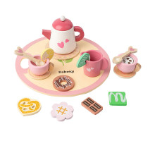 Дитячий набір посуду Lesko ZW-00255 Spain Tea set combination Love Style