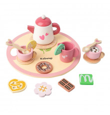 Дитячий набір посуду Lesko ZW-00255 Spain Tea set combination Love Style