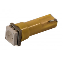 Світлодіодна лампа AllLight T 5 1 діод 5050 W2*4.6d12V YELLOW