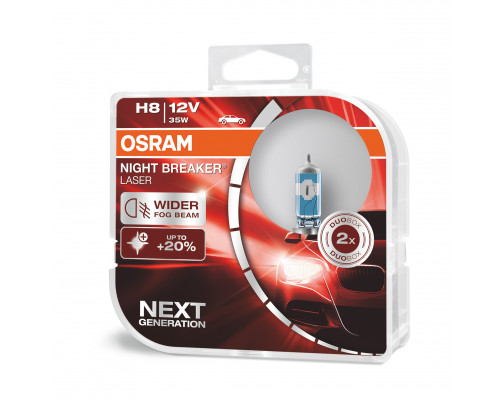 Автолампа OSRAM 64212NL H8 Night Breaker LASER NG +150% 35W 12V PGJ19-1 HardDuopet Автолампа OSRAM 64212NL H8 Night Breaker LASER NG +150% 35W 12V PGJ19-1 HardDuopet