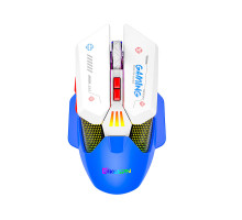 Миша бездротова ігрова з акумулятором та підсвідкою Imice 2.4 gHz MiKespN W19 E-Sports Blue