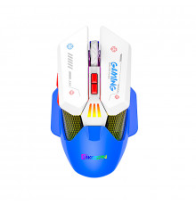 Миша бездротова ігрова з акумулятором та підсвідкою Imice 2.4 gHz MiKespN W19 E-Sports Blue