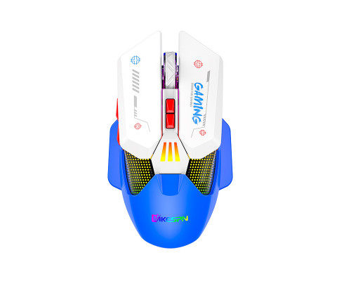 Миша бездротова ігрова з акумулятором та підсвідкою Imice 2.4 gHz MiKespN W19 E-Sports Blue Миша бездротова ігрова з акумулятором та підсвідкою Imice 2.4 gHz MiKespN W19 E-Sports Blue