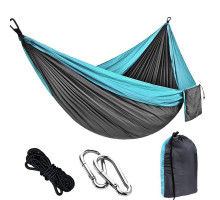 Гамак туристичний підвісний Camp 270x140 см Чорно-синій (C051061)