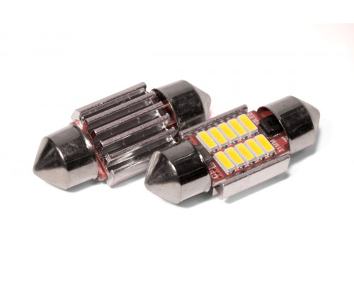 Світлодіодна лампа StarLight T11 10 діодів SMD 4014 12-24V S8.5 31mm WHITE Світлодіодна лампа StarLight T11 10 діодів SMD 4014 12-24V S8.5 31mm WHITE