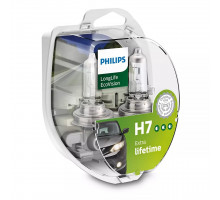 Комплект галогенових ламп Philips 12972LLECOS2 H7 55W 12V PX26d EcoVision
