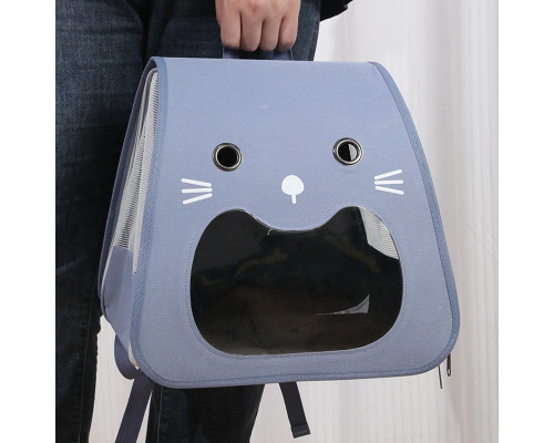 Рюкзак-перенесення для котів та собак Taotaopets 247723 32х35 см Blue 12986-84065