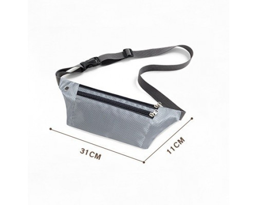 Сумка для бігу на пояс RunBag Водонепроникна 31х11см Blue (335355213)