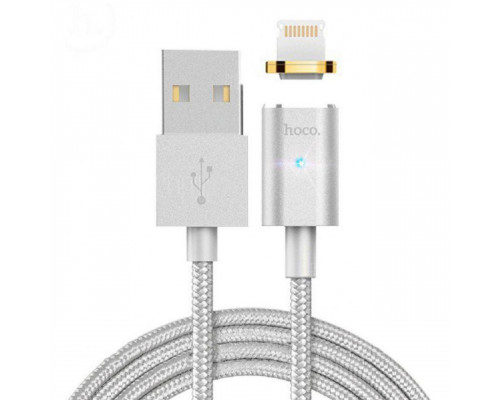 Кабель магнітний Hoco U16 Lightning Silver (3101-9246) Кабель магнітний Hoco U16 Lightning Silver (3101-9246)