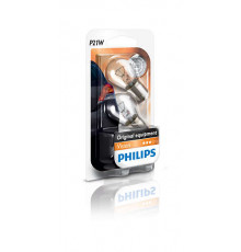 Автолампа ук. PHILIPS 12498B2 P21W 12V 21W BA15s