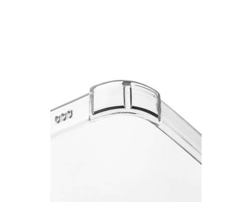 Силіконовий протиударний чохол панель Case + скло 9Н на Iphone 15 із захистом камери прозорий (515151)