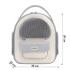 Рюкзак-перенесення для тварин MoorPet 242210 39х33 см Gray 12984-84042
