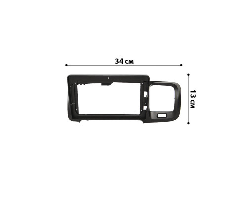 Перехідна рамка 9 Lesko Volvo S60 2013-2018 (3598) Перехідна рамка 9 Lesko Volvo S60 2013-2018 (3598)