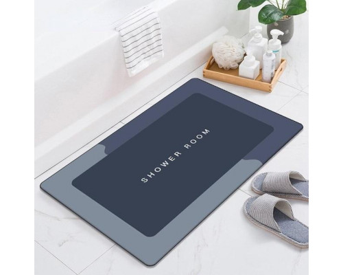 Килимок діатомітовий суперпоглинаючий Homy 59х39 см Сірий (C051238)