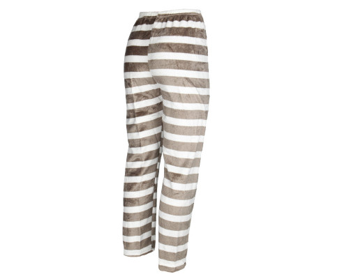Жіноча піжама Lesko Heart 2XL White-Brown Жіноча піжама Lesko Heart 2XL White-Brown