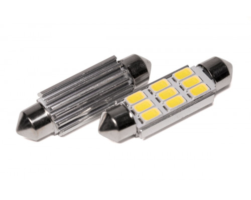 Світлодіодна лампа StarLight T11 9 діодів 5630 1.5W 12V WHITE / 41mm / мультиполярна Світлодіодна лампа StarLight T11 9 діодів 5630 1.5W 12V WHITE / 41mm / мультиполярна