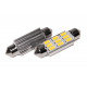 Світлодіодна лампа StarLight T11 9 діодів 5630 1.5W 12V WHITE / 41mm / мультиполярна
