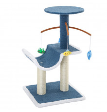 Кігтеточка для кота з іграшками Hoopet 20T0229ML0040
