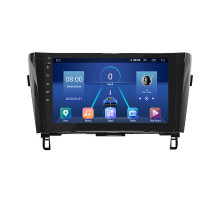 Штатна магнітола Lesko для Nissan Rogue II 2013-2016 екран 10" 2/32Gb/4G/ Wi-Fi Premium GPS Android