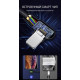 Двосторонній зарядний кабель для iPhone iPad McDodo 90 ° USB to Lightning з LED підсвічуванням 3 м
