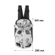 Рюкзак-кенгуру для тварин Lesko SY210814 Cat Gray L